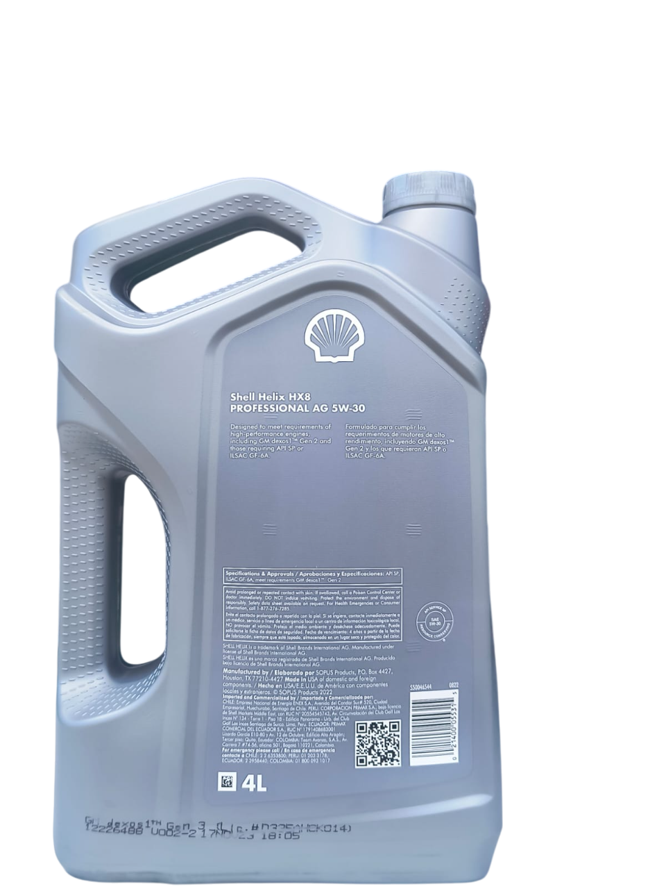 Shell Helix HX8 5w-30 | Aceite de motor - Galón 4 Lt. | El Paisa Motor
